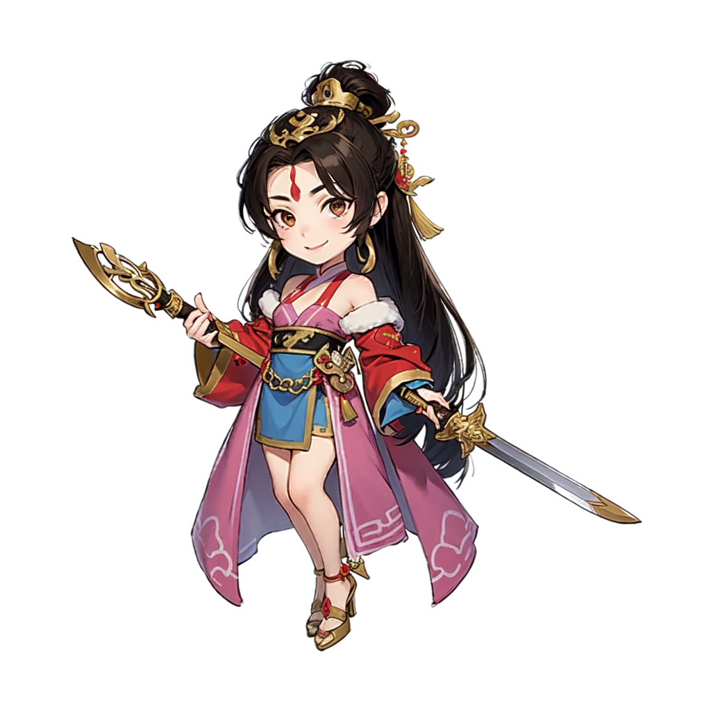 11894-1936537876-qgufeng game icon institute game icon 1girl weapon solo black hair sword holding weapon full body high heels simple b.png